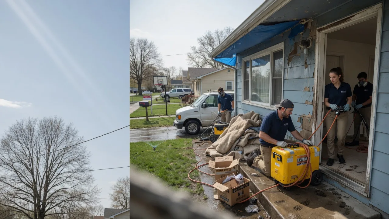 Basement Flood Cleanup in Clara, MS near me